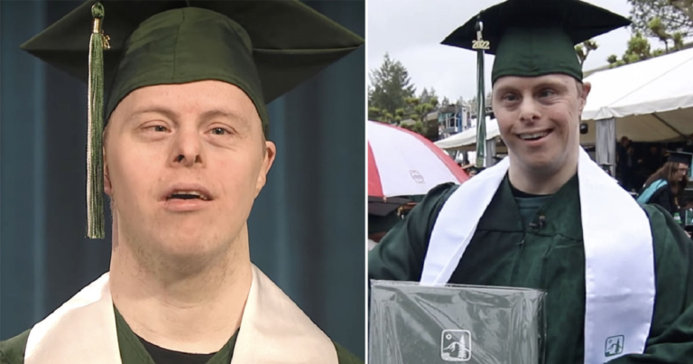 Student s Downovým syndromem se zapsal do školní historie. Jako první člověk s tímto onemocněním absolvoval univerzitu!