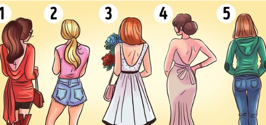 Která z pěti dívek je podle vás nejkrásnější? Váš výběr prozradí mnoho o vašem charakteru