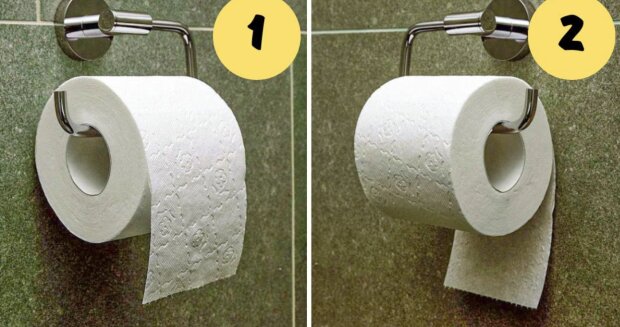 Jak zavěsíte toaletní papír? Vaše volba ovlivňuje vaši náladu!