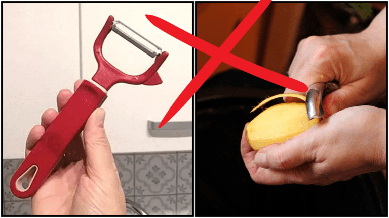 Tajemství rychlého a snadného loupání zeleniny: Odhalujeme jednoduchý trik s škrabkou na brambory!