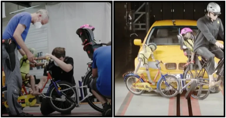 Jak chránit své dítě při cyklistice: Zde je nejbezpečnější způsob přepravy na kole! ŠOKUJÍCÍ VIDEO