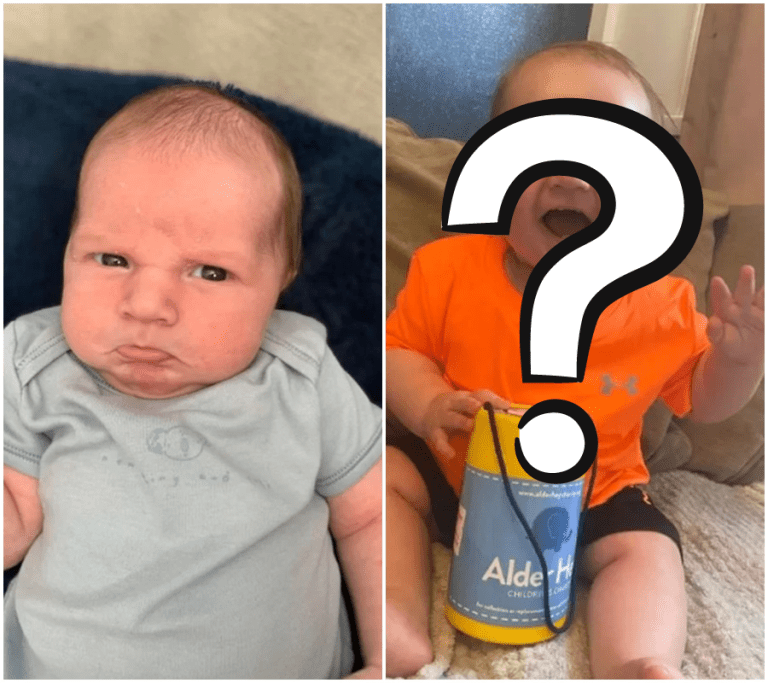 Překvapivá diagnóza: Zarážející zjev novorozeného chlapečka: Co tento mrzutý obličej prozrazuje o jeho zdravotním stavu?