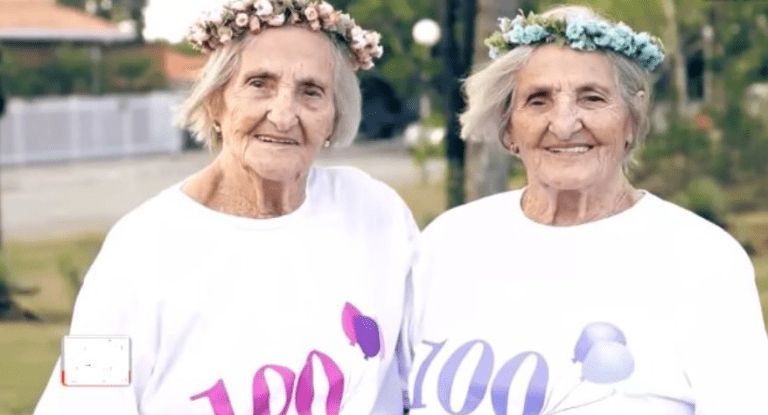 Sestry dvojčata oslavují 100 let: Příběh dlouhého a naplněného života..