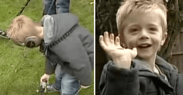 Malý Hrdina: Tříletý chlapec s detektorem kovů odhaluje poklad  v hodnotě milionů!