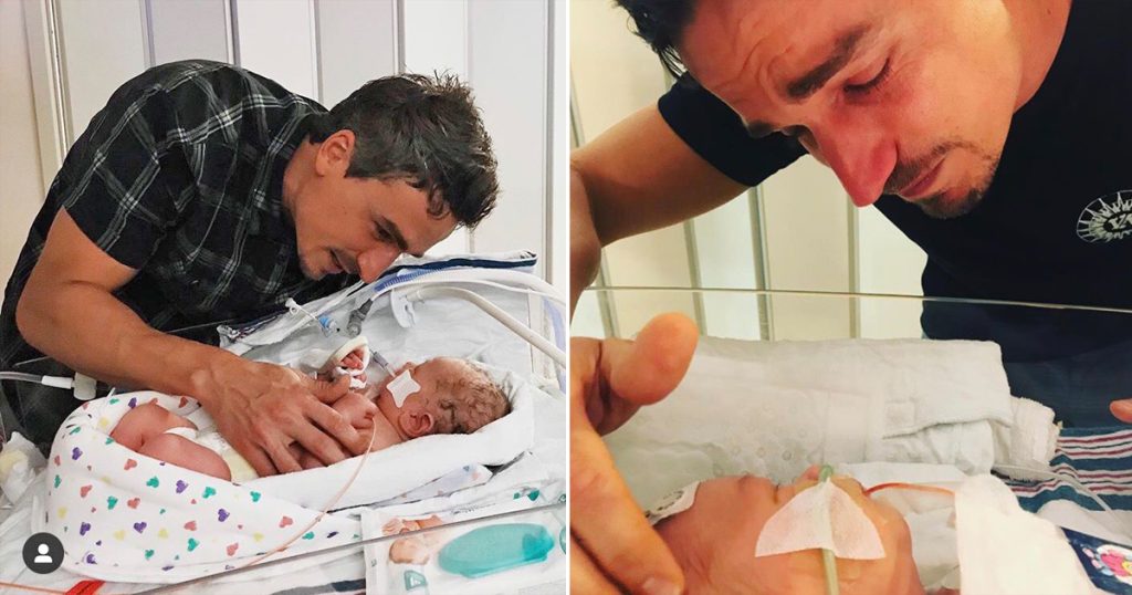 Ztráta a naděje Novorozený syn Matthew Accurso bojuje o život