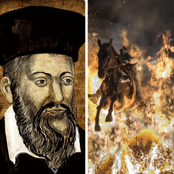 „Dvacátého dne Býka Slunce otřese Zemí a padne tma“: Nostradamova nejhrozivější předpověď pro rok 2024