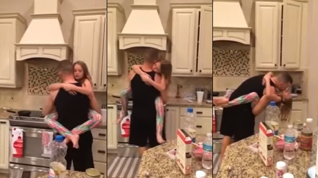 Neuvěřitelný moment v kuchyni: Pohled na jejího manžela s dcerou ji poslal do kolen!