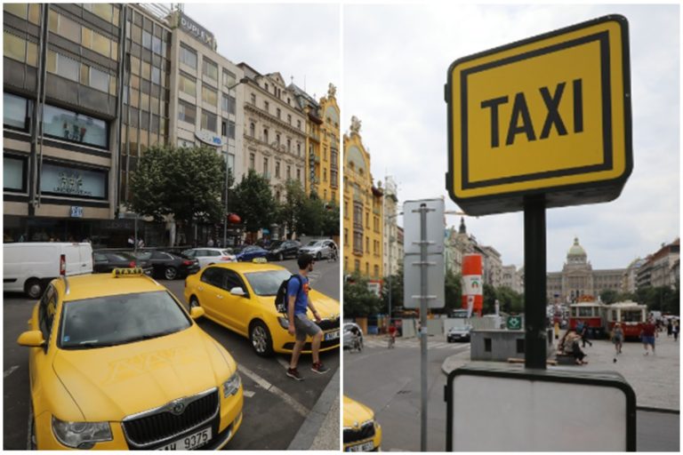 Do boje za právo projíždět zákazy vjezdu s dodatkovou tabulkou „Mimo dopravní obsluhu“ se pustil jeden z pražských taxikářů